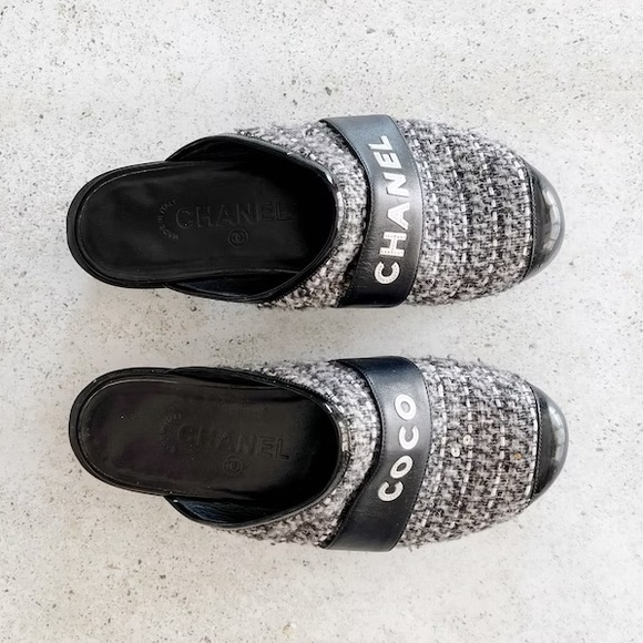 CHANEL Shoes - CHANEL Women’s Shoes Clogs Mules Slides Sandals size 38 EU